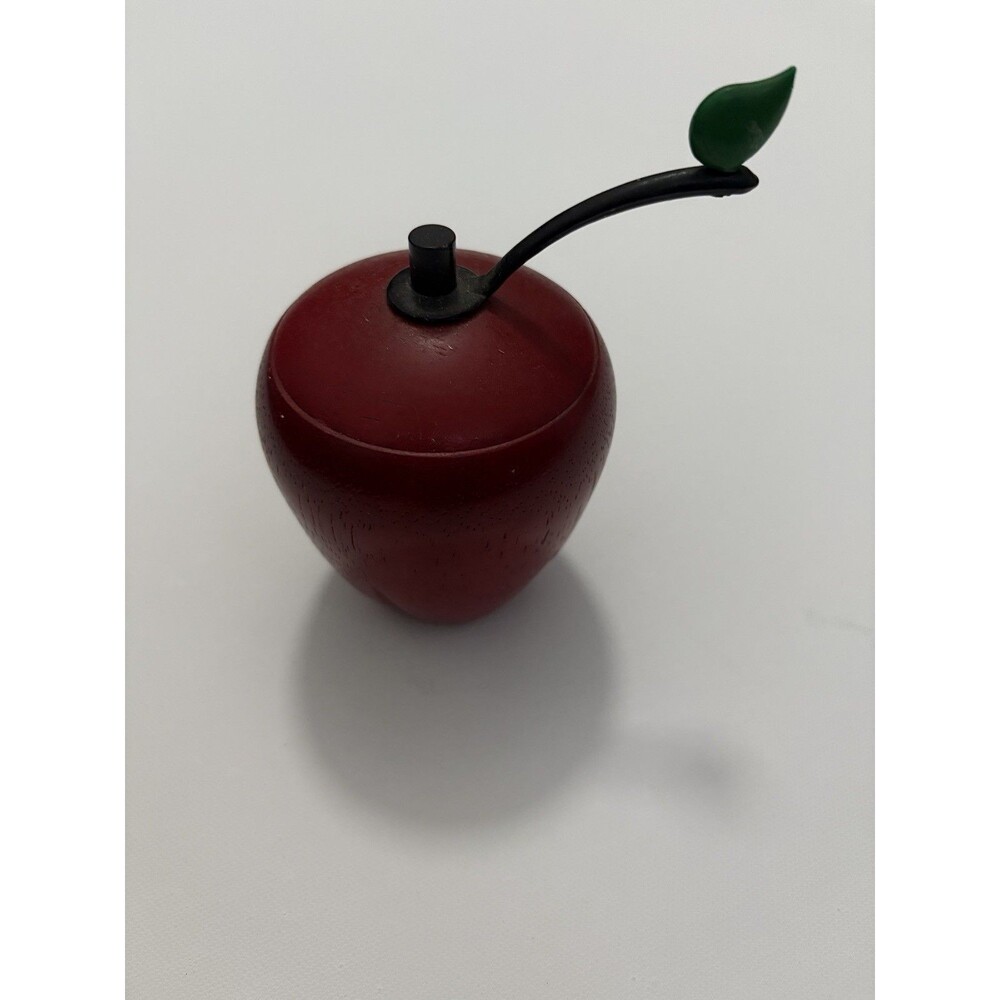 Vintage pepper mill Unique Red Apple